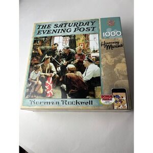 Sealed MasterPieces Norman Rockwell Homecoming Marine‎ 1000 Piece Puzzle 71366